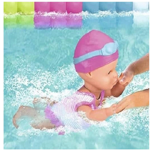 عروسک نوزاد شناگر 33 سانتی متری Swimming Doll -اسباب بازی